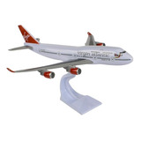 Maquete Boeing 747 400 Virgin Atlantic