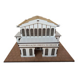 Maquete Ccb Congregação Cristã No Brasil Com Iluminação Mdf