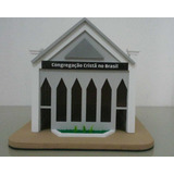 Maquete Ccb Igreja Enfeite artezanal