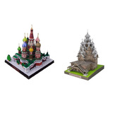Maquete De Papel 3d Da Catedral Igreja Russa