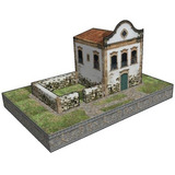 Maquete De Papel 3d Igreja Barroca Brasileira Para Imprimir