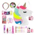 Maquiagem De Criança Batom + Brilho Kit Completo Make Linda