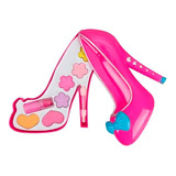 Maquiagem Infantil Sapato Saltinho Brinquedo Batom Sombras