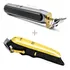 Maquina Cabelo Flex + Neo Gold Mega Corte Acabamento Bivolt Cor Flex Prata Com Dourada E Neo Gold Dourada 110v/220v