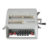 Maquina Calcular Antiga Calculadora Facit Manivela Funciona 