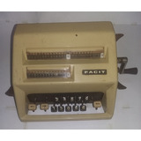 Máquina Calcular Somadora Facit C1 13 Mecânica Não Revisada 