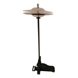 Maquina Chimbal Bateria Infantil Pop Kids Com Pratos E Pedal