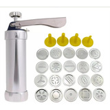 Maquina Cookie Press Fazer Biscoito Decoração Em Bolo