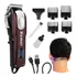 Máquina Cortar Cabelo Kemei 2606 Recarregável Bivolt