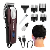 Maquina Cortar Cabelo Kemei