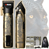 Maquina Cortar Cabelo Profissional Dragão Wmark Ng2046 Taper