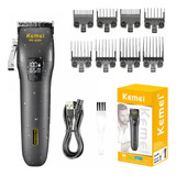 Maquina Cortar Cabelo Profissional Prova Agua Bivolt Sem Fio