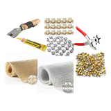 Maquina Cortar Frisador Chinelo Kit Especial Strass 110v