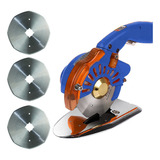 Máquina Cortar Tecidos Direct Drive 5 polegadas 3 Discos
