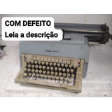 Máquina Datilografia Olivetti Antiguidade Linea 98