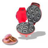 Máquina De Assar Donuts De Dupla Face Fácil De Limpar 110v