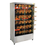 Máquina De Assar Frangos Forno P 30 Frangos A Gás Venâncio