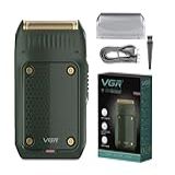 Máquina De Barbear Elétrica Profissional VGR Para Homens Aparador De Barba Portátil Mini Barbeador Recarregável V 353