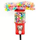 Máquina De Bolinha Vending Machine Pedestal Redondo 750 Bolinha Pula Pula 27mm