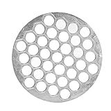 Máquina De Bolinhos De Ravioli Russa 37 Furos Liga De Alumínio Pelmeni Metal Bolinho De Massa Cortador Para Biscoitos De Pastelaria Wonton Prensa De Massa Utensílios De Cozinha Acessórios De Cozinha