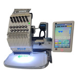 Máquina De Bordado 1 Cabeça 12 Agulhas Bivolt Ello Pa 1201