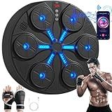Máquina De Boxe De Música Inteligente Boxing Machine Box Machine Boxe Equipamento Boxe Treino Preto 