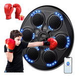 Máquina De Boxe Led Musical Treino Bluetooth Recarregável