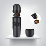 Máquina De Café Expresso Portátil Ao Ar Livre Mini Cafeteir