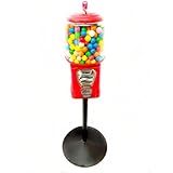 Máquina De Chicletes Bolinhas Vending Machine Pedestal Redondo 213 Chicletes Goma De Mascar