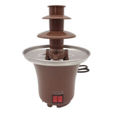Maquina De Chocolate Linda Torre Cascata Giratória 220v