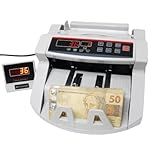 Máquina De Contar Dinheiro Cédulas Com Detecção De Falsificação De Notas Falsas Acelere Seus Processos Financeiros Com Precisão Para Gestão Financeira Eficiente 110V 220V