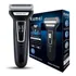 Máquina De Cortar Cabelo E Barbear Tira Pelo Nariz 3x1 Cor Preto