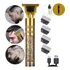 Máquina De Cortar Cabelo Fazer Barba Acabamento Depilação Cor Dourado 110v/220v