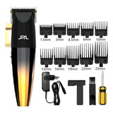 Maquina De Cortar Cabelo Jrl 2020c Cordless Bivolt 110v 220v Cor Gold