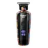 Máquina De Cortar Cabelo Kemei Professional Recarregável Km-max5090 Preta 110v
