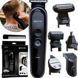 Maquina De Cortar Cabelo Sem Fio Barba 5 Em 1 Aparador Acabamento Profissional Marqs Home