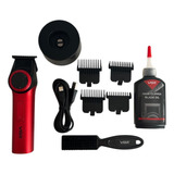 Máquina De Cortar Cabelo Vgr V 977 Red Barbeador Elétrico