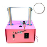 Maquina De Cortar Fita Fuxico Bivolt Haste Alta 3 Refis Brin