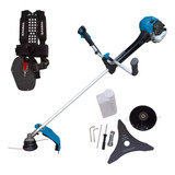 Maquina De Cortar Grama Roçadeira Gasolina 52cc Grama Jardim