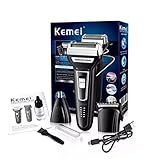 Maquina De Corte 3 Em 1 Kemei Shaver Km 6558