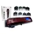 Máquina De Corte Profissional Hairstar Sem Fio Bivolt Km 209 Cor Vinho 110v 220v