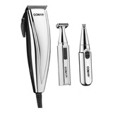 Máquina De Corte Trimmer E Aparador De Pelos Styler Conair Cor Prateado 220v