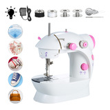 Máquina De Costura E Luzes Mini Máquina De Costura De Pés D