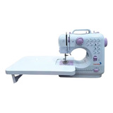 Máquina De Costura Elétrica Portátil Com Mesa De Costura Cor Branco 127v 220v