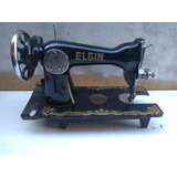 Máquina De Costura Elgin Antiga Funcionando Leia A Descrição