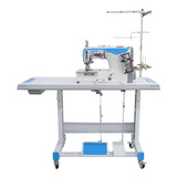 Maquina De Costura Galoneira Industrial Jack W4 Direct Drive Cor Azul 220v