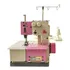 Máquina De Costura Galoneira Portátil Bracob 2 Agulhas-110v