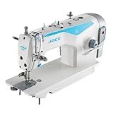Máquina De Costura Industrial Jack F4 Completa Com Mesa E Motor Direct Drive 220V