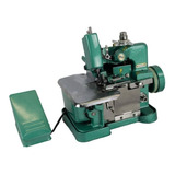 Maquina De Costura Overlock Fox Gn1-6d Portátil Cor Verde Escuro 110v