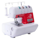 Máquina De Costura Overlock Sun Special Sun Point Ss 320 Portátil Vermelha 110v